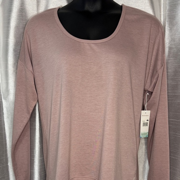 Balance Collection H. Woodrose Wide Neck Open Back Women’s XXL Sweatshirt - Picture 1 of 9